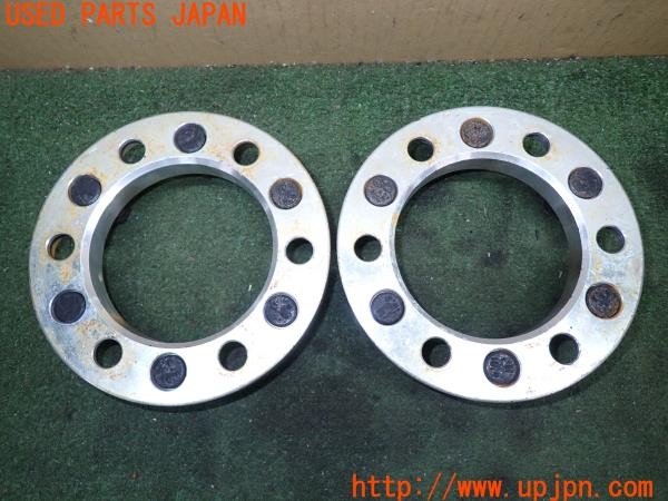 3UPJ=9232790971]ランクルプラド(KZJ71W)後期 社外 ワイドトレッドスペーサー① ワイトレ 20mm PCD139.7 6穴 ハブ径108mm 中古_2