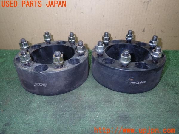 3UPJ=9232790972]ランクルプラド(KZJ71W)後期 Durax デュラックス ワイドトレッドスペーサー② ワイトレ 60mm PCD139.7 6穴 ハブ径108mm 中古_2