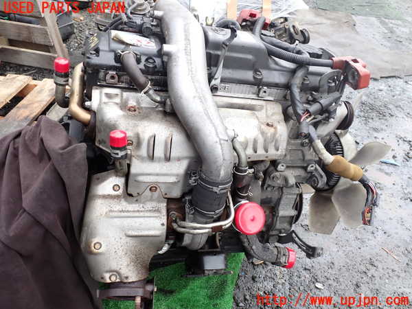 1UPJ-9232792010]ランクルプラド(KZJ71W)エンジン 1KZ-TE 4WD 中古_2