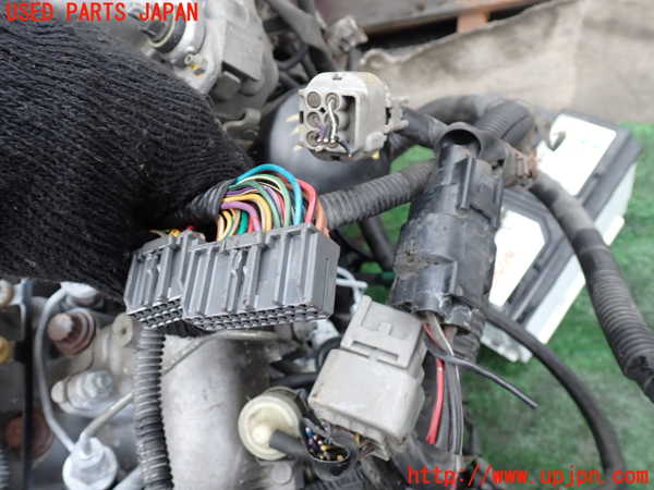 1UPJ-9232792010]ランクルプラド(KZJ71W)エンジン 1KZ-TE 4WD 中古_3