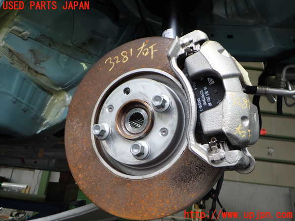 2UPJ-9232814290]フィアット・600e(FH1FI)右フロントナックルハブ 中古_2