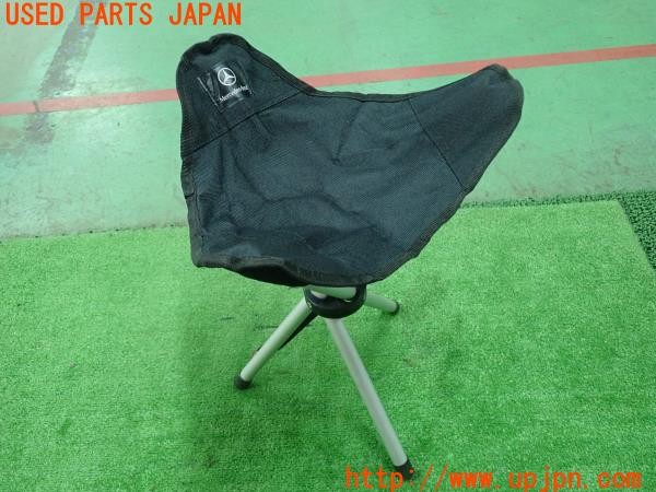 3UPJ=9232820001]ベンツ C180 ステーションワゴン(204249)純正 アウトドアチェアー 折りたたみ椅子 ノベルティ 中古_3