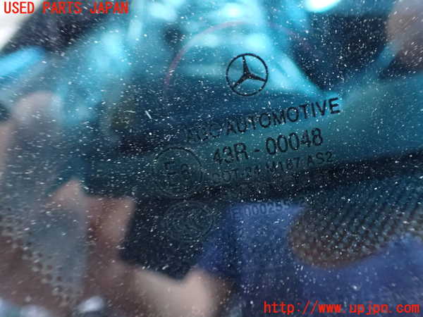 2UPJ-9232821382]ベンツ C180 ステーションワゴン(204249)(S204)左クォーターガラス (43R-00048 M187) 中古_2