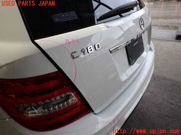 2UPJ-9232821566]ベンツ C180 ステーションワゴン(204249)(S204)バックドア リアゲート ハッチ (43R-00048 M189) 中古_3