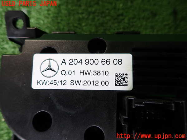 2UPJ-9232826066]ベンツ C180 ステーションワゴン(204249)(S204)エアコンスイッチ1 中古_3