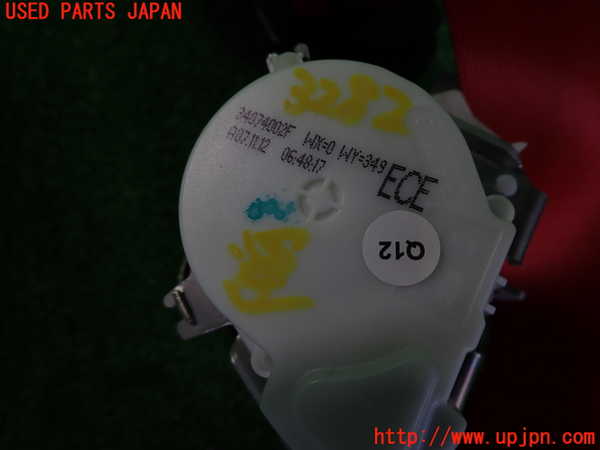 2UPJ-9232827045]ベンツ C180 ステーションワゴン(204249)(S204)運転席シートベルト 中古_2