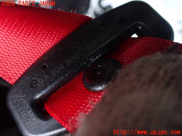 2UPJ-9232827155]ベンツ C180 ステーションワゴン(204249)(S204)右2列目シートベルト 中古_2