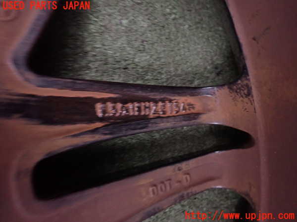 2UPJ-9232829043]ベンツ C180 ステーションワゴン(204249)(S204)タイヤ　ホイール　1本③ 255/35R18 中古_5