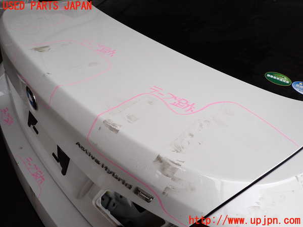 2UPJ-9232831500]BMW アクティブハイブリッド5 F10(AH5)(FZ35)トランク 中古_2