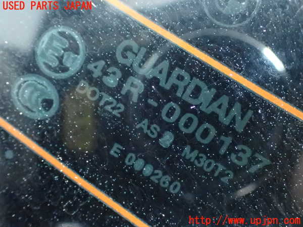 2UPJ-9232831560]BMW アクティブハイブリッド5 F10(AH5)(FZ35)リアガラス 中古 GUARDIAN M30T2 43R-000137_2