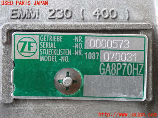 2UPJ-9232833010]BMW アクティブハイブリッド5 F10(AH5)(FZ35)ミッション AT N55B30A-M230 中古_3