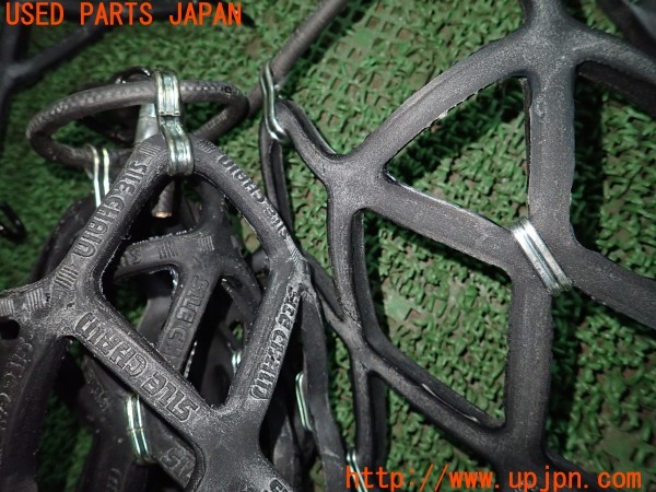 3UPJ=9232840001]クラウン ハードトップ(GS131)オカモト SILE CHAIN サイルチェーン SC-232 スノーチェーン タイヤチェーン ゴム製 中古_5