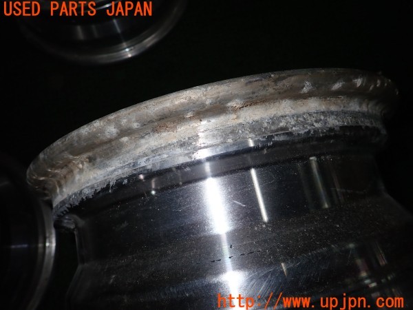 3UPJ=9232840915]クラウン ハードトップ(GS131)純正 ホイール 14×5.5JJ +27 PCD114.3 5穴 4本 中古_3