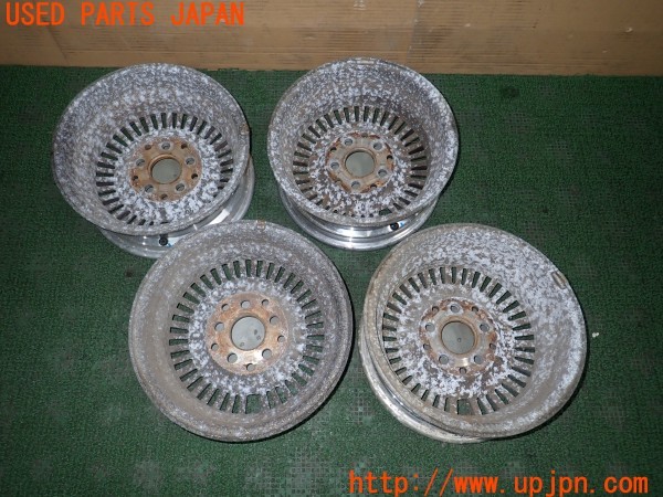 3UPJ=9232840915]クラウン ハードトップ(GS131)純正 ホイール 14×5.5JJ +27 PCD114.3 5穴 4本 中古_5