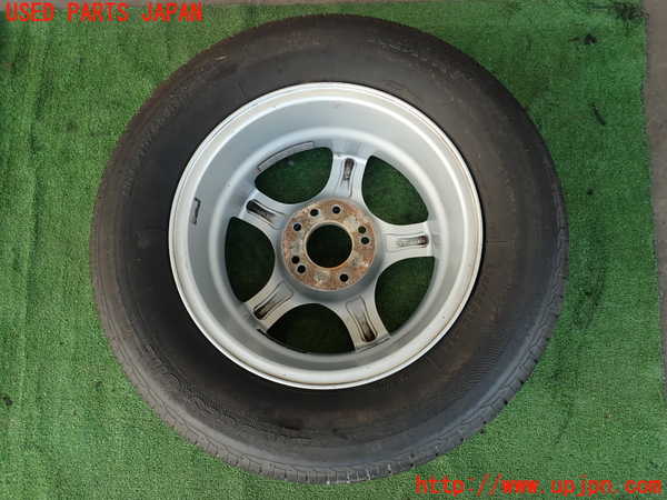 2UPJ-9232849026]クラウン 4ドア ハードトップ(GS131)社外タイヤ　ホイール　1本① 215/65R15 中古_4