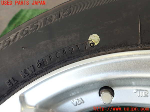 2UPJ-9232849029]クラウン 4ドア ハードトップ(GS131)社外タイヤ　ホイール　1本④ 215/65R15 中古_3