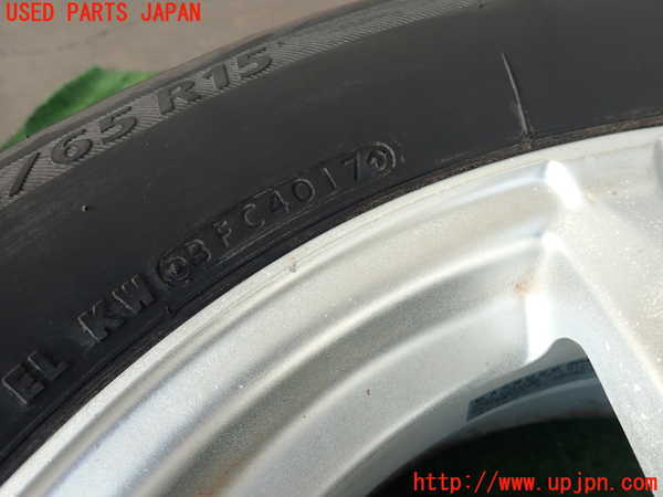 2UPJ-9232849027]クラウン 4ドア ハードトップ(GS131)社外タイヤ　ホイール　1本② 215/65R15 中古_3