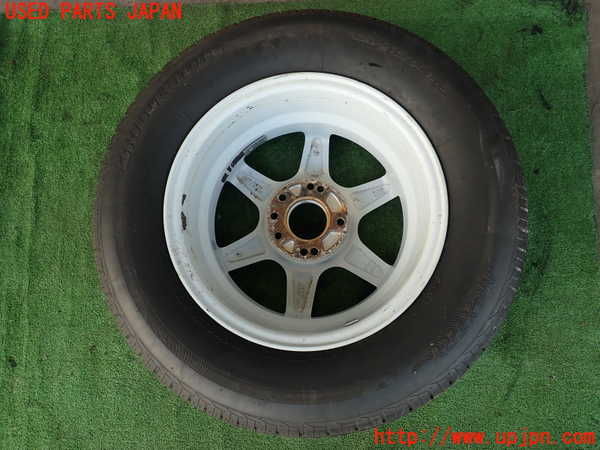 2UPJ-9232849028]クラウン 4ドア ハードトップ(GS131)社外タイヤ　ホイール　1本③ 215/65R15 中古_4