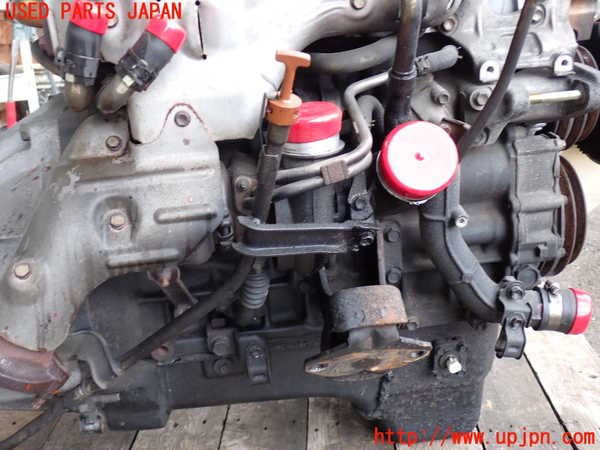 2UPJ-9232862010]ハイラックスサーフ(KZN185W)エンジン 1KZ-TE 4WD 中古_2