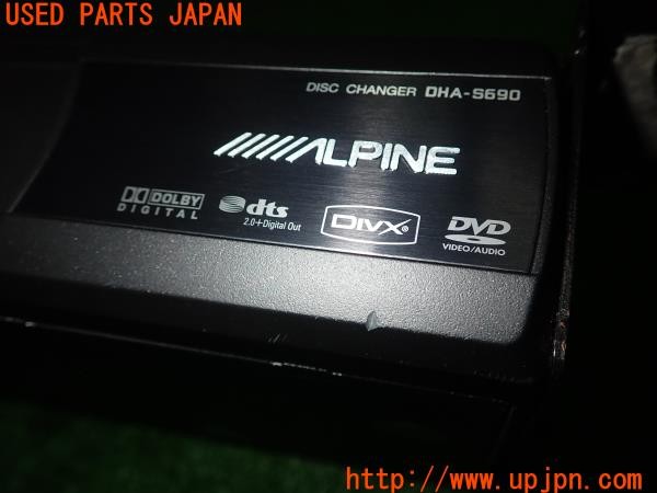 3UPJ=9232870501]マセラティ ギブリ(MG30A M157)ALPINE アルパイン DHA-S690 DVDチェンジャー 中古_4