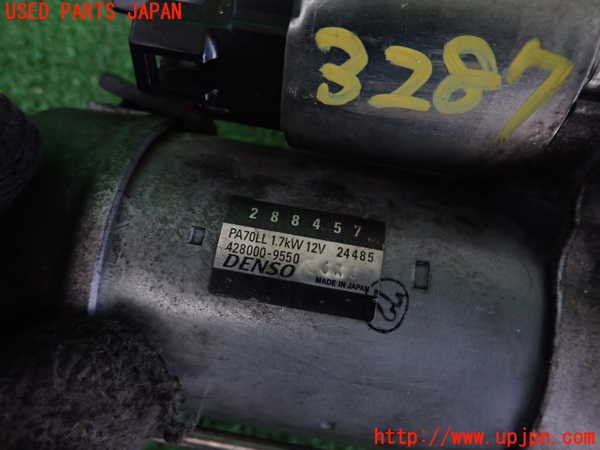 2UPJ-9232876010]マセラティ・ギブリ(MG30A)セルモーター 中古_3