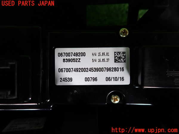 2UPJ-9232876066]マセラティ・ギブリ(MG30A)エアコンスイッチ1 中古_3