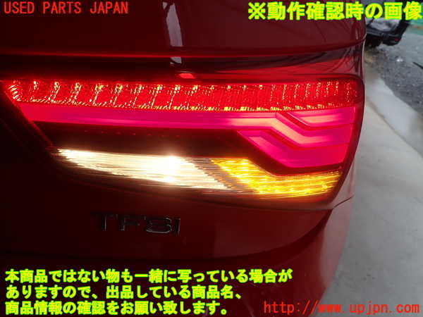 1UPJ-9232881530]アウディ・A1 スポーツバック(8XCHZ)右テールランプ 中古_4