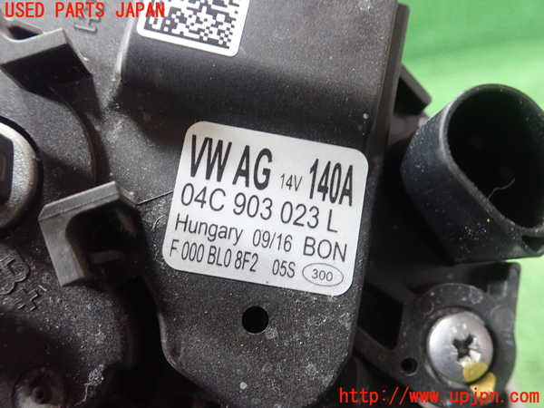 1UPJ-9232886015]アウディ・A1 スポーツバック(8XCHZ)オルタネーター(ダイナモ) 中古_2