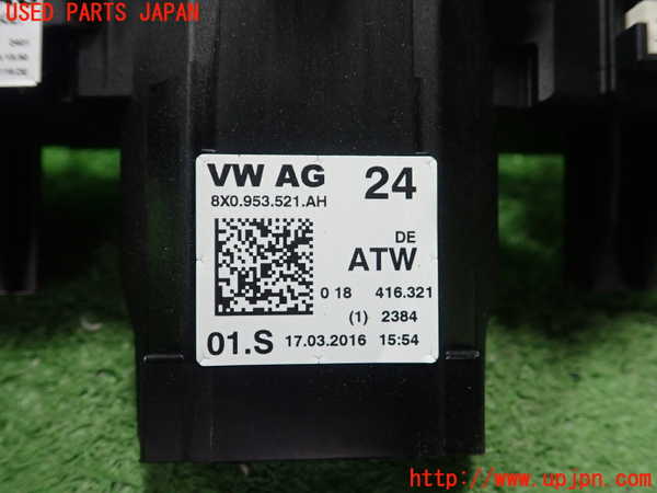 1UPJ-9232886720]アウディ・A1 スポーツバック(8XCHZ)コンビネーションスイッチ 中古_4