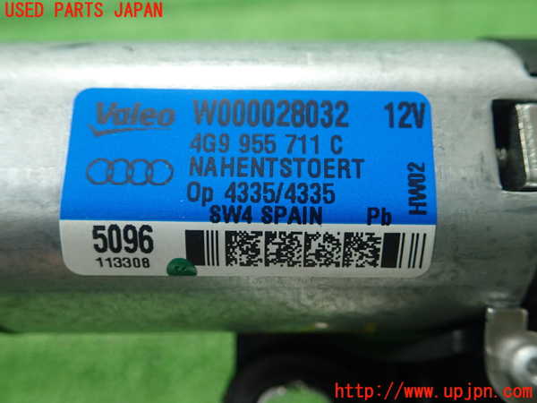 1UPJ-9232886775]アウディ・A1 スポーツバック(8XCHZ)リアワイパーモーター 中古_3