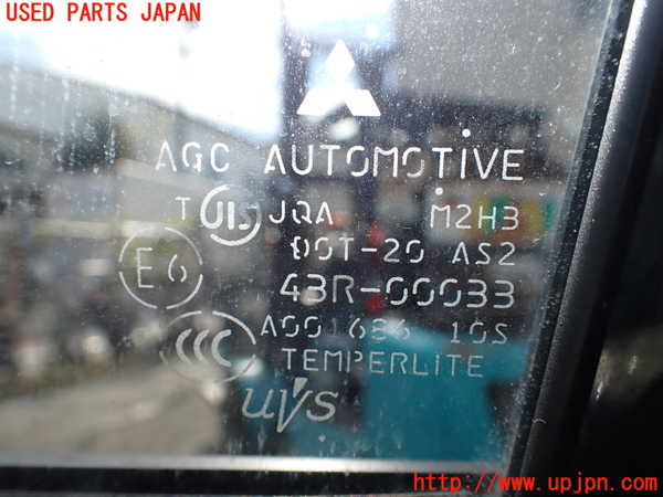 1UPJ-9232891230]パジェロ(V98W)右前ドア AGC M2H3 中古_5