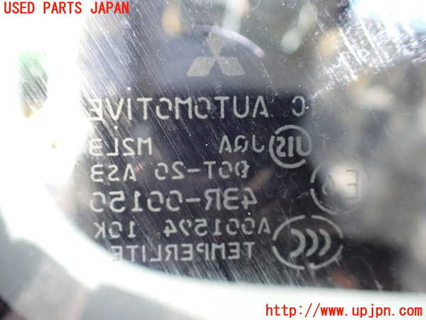 1UPJ-9232891380]パジェロ(V98W)右クォーターガラス AGC M2L3 中古_3
