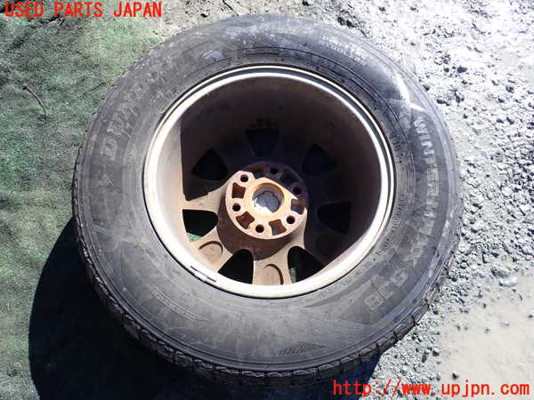 1UPJ-9232899036]パジェロ(V98W)タイヤ　ホイール　1本① 265/65R17 中古_4