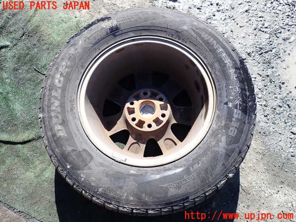 1UPJ-9232899039]パジェロ(V98W)タイヤ　ホイール　1本④ 265/65R17 中古_4
