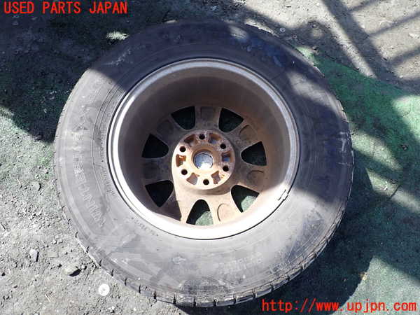 1UPJ-9232899038]パジェロ(V98W)タイヤ　ホイール　1本③ 265/65R17 中古_3