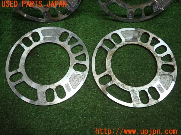 3UPJ=9232900001]レクサス CT200h(ZWA10)協永産業 KYO-EI P-003 スペーサー 厚さ3mm 4穴/5穴 PCD98～114.3 ハブ径約73mm 4枚 中古_3
