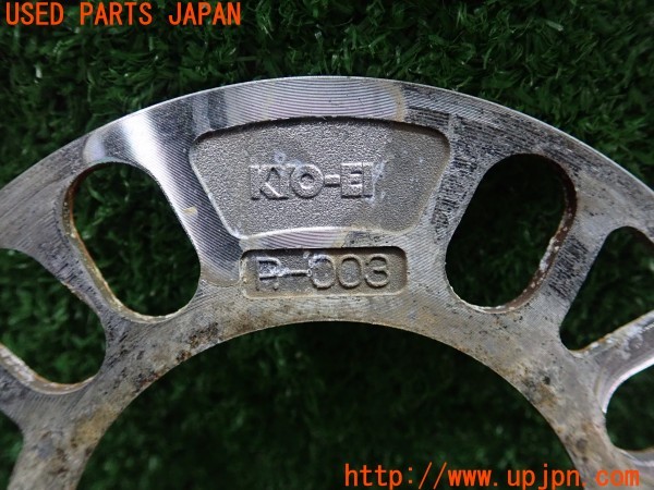 3UPJ=9232900001]レクサス CT200h(ZWA10)協永産業 KYO-EI P-003 スペーサー 厚さ3mm 4穴/5穴 PCD98～114.3 ハブ径約73mm 4枚 中古_5