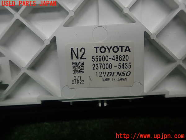 1UPJ-9232916066]ハリアー ハイブリッド(AVU65W)エアコンスイッチ1 中古_3
