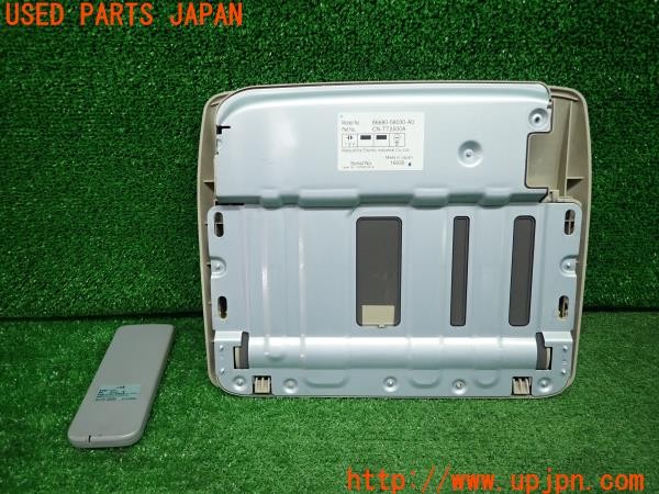 3UPJ=9232920559]アルファードG(MNH10W)純正オプション フリップダウンモニター 86680-58030-A0 CY-KT2500A 中古_2