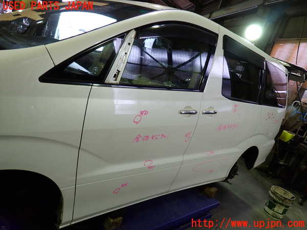 1UPJ-9232921260]アルファードG(MNH10W)左前ドア NSG M5O5 中古_3