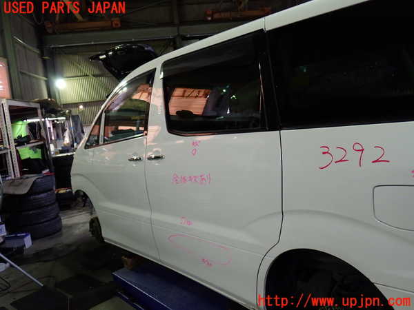 1UPJ-9232921320]アルファードG(MNH10W)左後ドア ASAHI M2L4 中古_2
