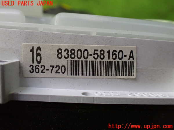 1UPJ-9232926170]アルファードG(MNH10W)スピードメーター 中古_3