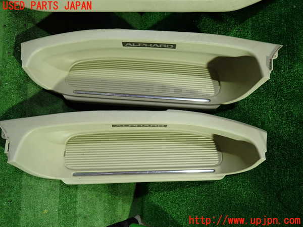 1UPJ-9232927740]アルファードG(MNH10W)スカッフプレート 中古_3