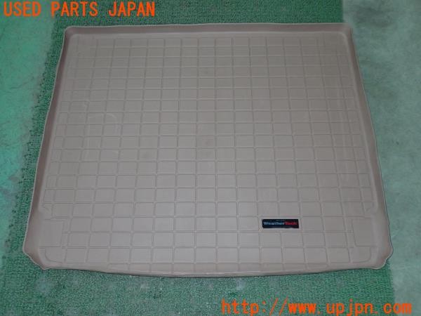 3UPJ=9232930634]ポルシェ カイエン S ハイブリッド(92ACGE 958型)Weather Tech ウェザーテック ラゲッジマット トレイ 中古_2