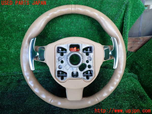 1UPJ-9232937855]ポルシェ・カイエン S ハイブリッド(92ACGE)ステアリングホイール 中古_4
