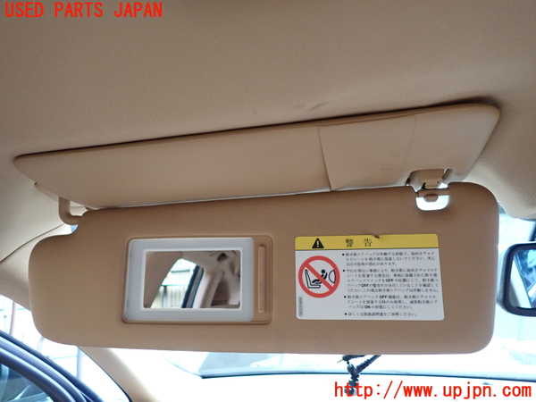 1UPJ-9232937630]ポルシェ・カイエン S ハイブリッド(92ACGE)室内サンバイザー左側 中古_3