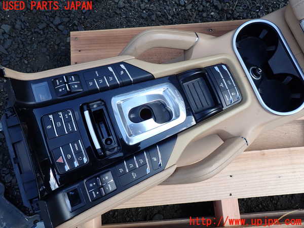 1UPJ-9232937540]ポルシェ・カイエン S ハイブリッド(92ACGE)センターコンソール 中古_2