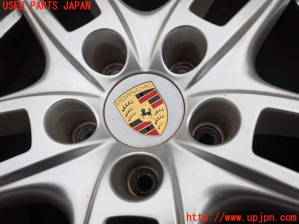 1UPJ-9232939049]ポルシェ・カイエン S ハイブリッド(92ACGE)タイヤ　ホイール　1本④ 265/50R19 中古_2