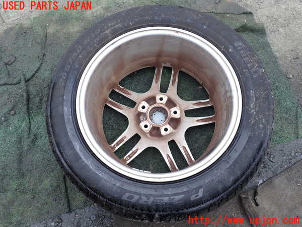 1UPJ-9232939049]ポルシェ・カイエン S ハイブリッド(92ACGE)タイヤ　ホイール　1本④ 265/50R19 中古_3