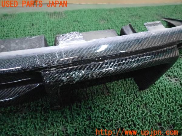3UPJ=9232940056]アウディ S5 スポーツバック(8TCREL)社外 リアディフューザー カーボン 中古_3
